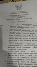KALURAHAN BENDUNGAN NAIK STATUS, DARI KANTONG BUDAYA MENJADI RINTISAN BUDAYA